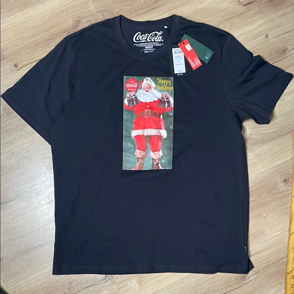 NWT! Only and‎ Sons Santa Clause Christmas T-Shirt. XXL. New!